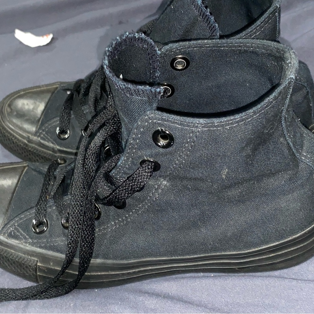 Black High top Converse